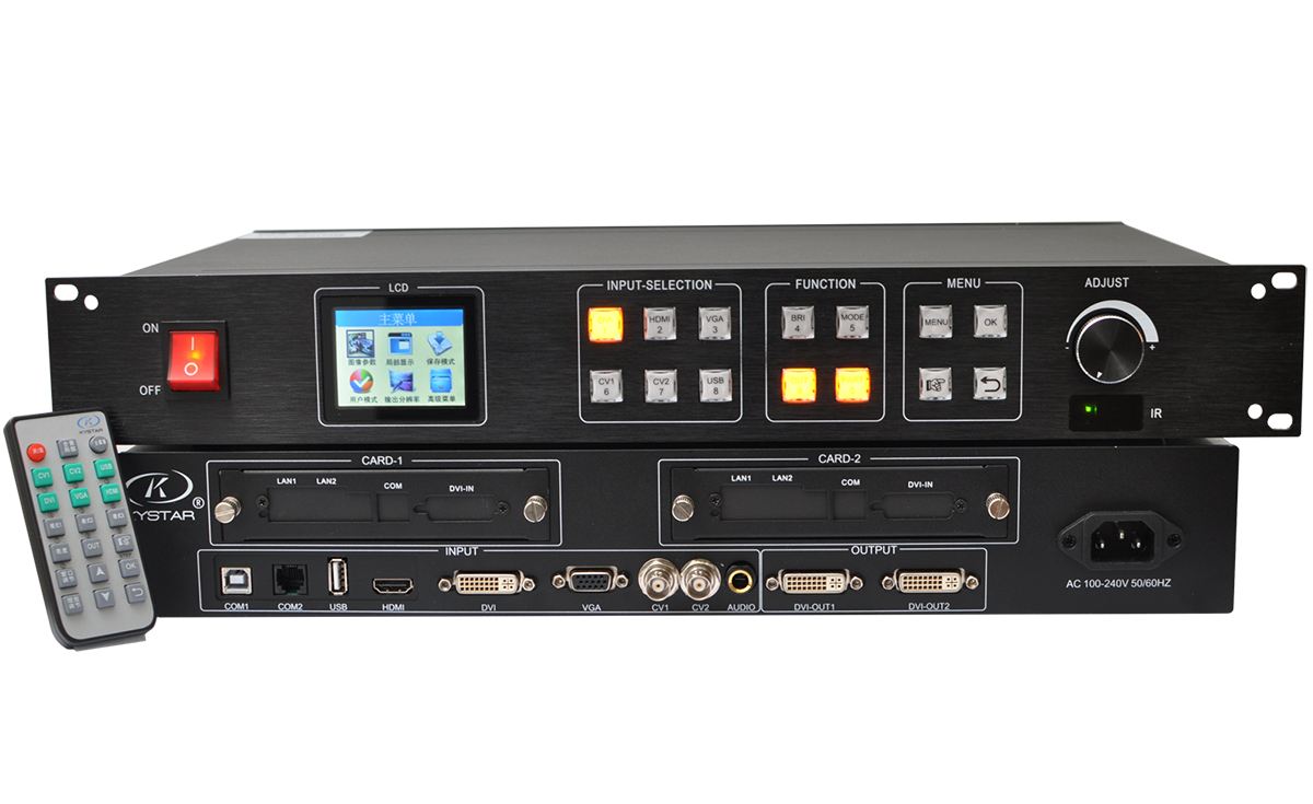 LED全彩显示屏为什么要用视频处理器？